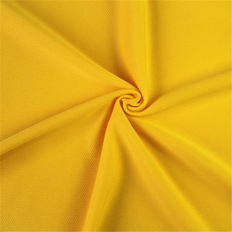 High quality 75D 140gsm breathable 100% polyester knitting dyed fabric for Tshirt sportswear