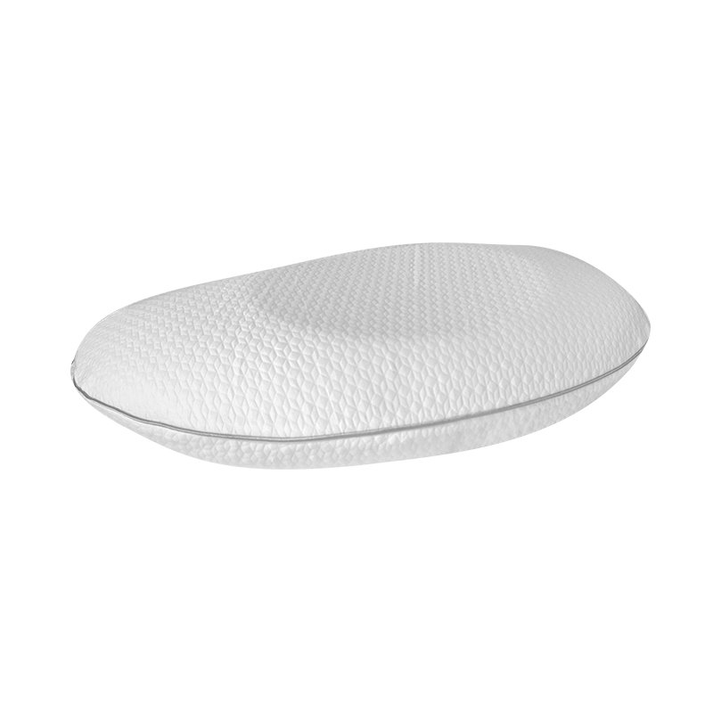 Moon Top Comfortable Memory Foam Pillow Custom Logo Bamboo Fabric Inflatable Orthopedic Travel Pillow Relief Neck Pain Sleeping