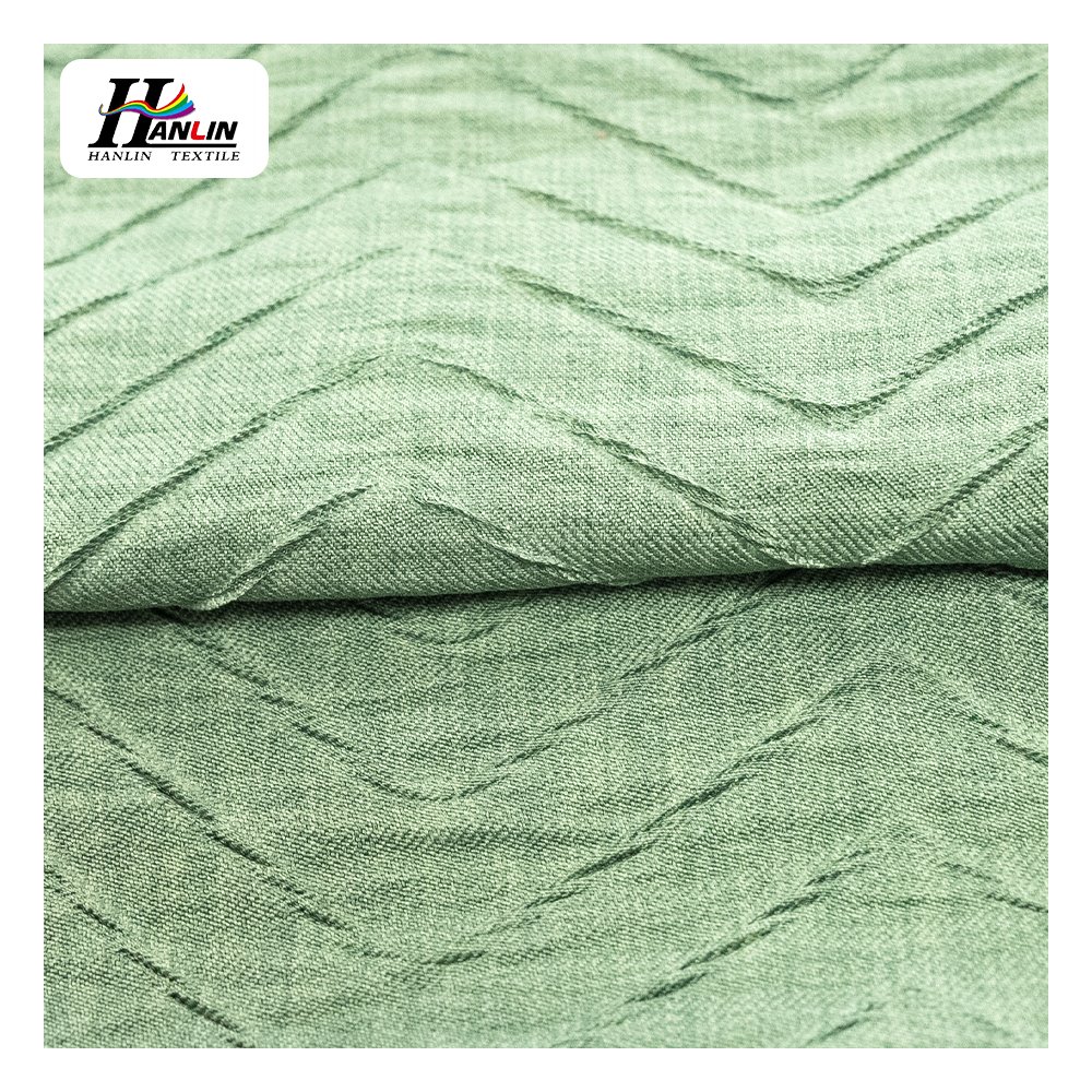 professional custom Wear-resistant woven polyester linen fabric polyester fabric for suit clothing