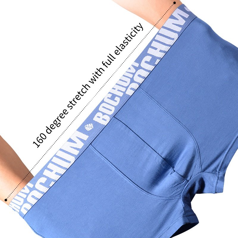 Fashionable classic style men's underwear made of environmentally friendly and healthy materials, bamboo fiber fabric