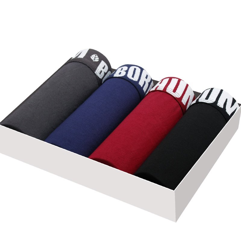 Fashionable classic style men's underwear made of environmentally friendly and healthy materials, bamboo fiber fabric