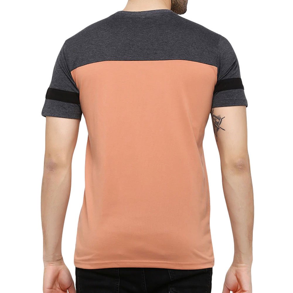 Custom Made Men's O-Neck T-Shirt Plus Size Light Breathable Bamboo Knitted Fabric Wholesale Price Customized Short Sleeve Print