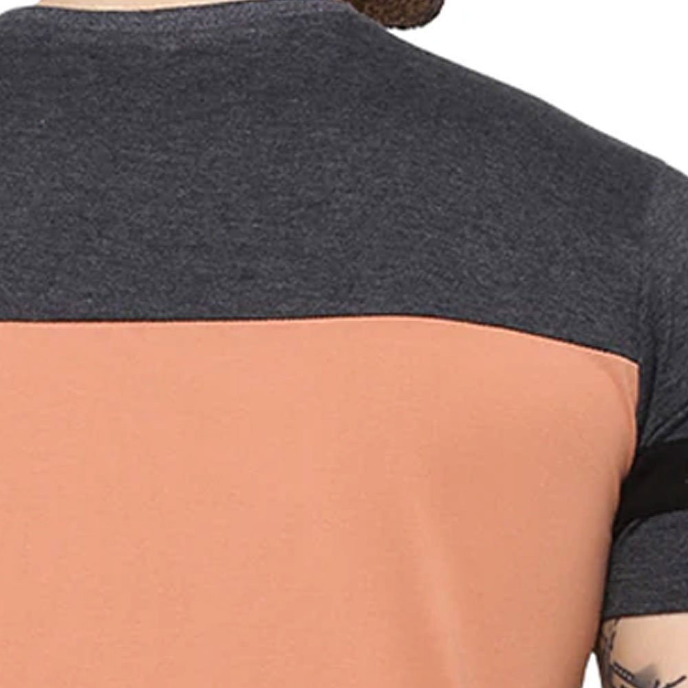 Custom Made Men's O-Neck T-Shirt Plus Size Light Breathable Bamboo Knitted Fabric Wholesale Price Customized Short Sleeve Print