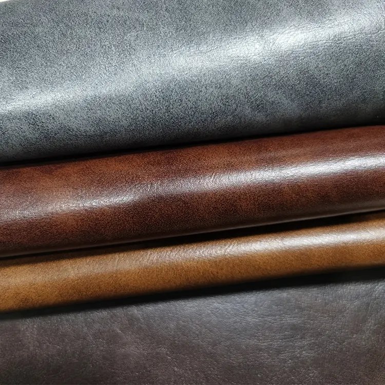 Custom sofa furniture fabric waterproof polyester faux leather suede fabric for sofa or car seat