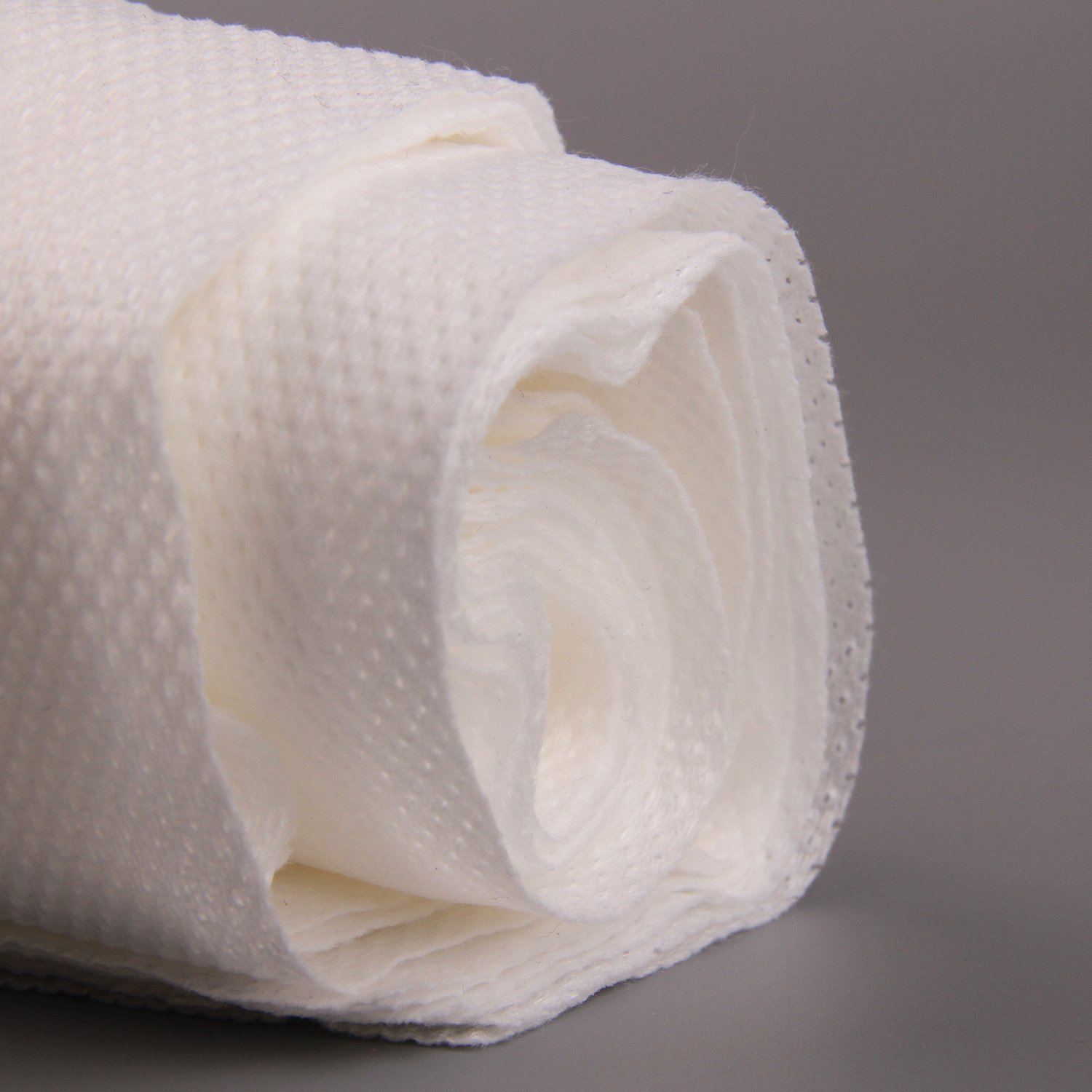 Eco-friendly PLA+ Bamboo Fiber Ecological Material Bamboo Spunlace Non Woven Fabric Plain Mesh