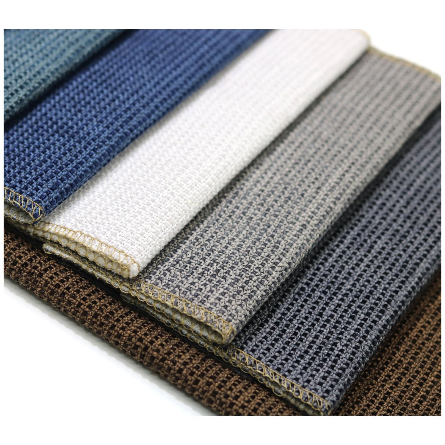 100% Polyester Flax Linen Fabric Upholstered Linen Look Furniture Upholstery Jute Sofa Fabric