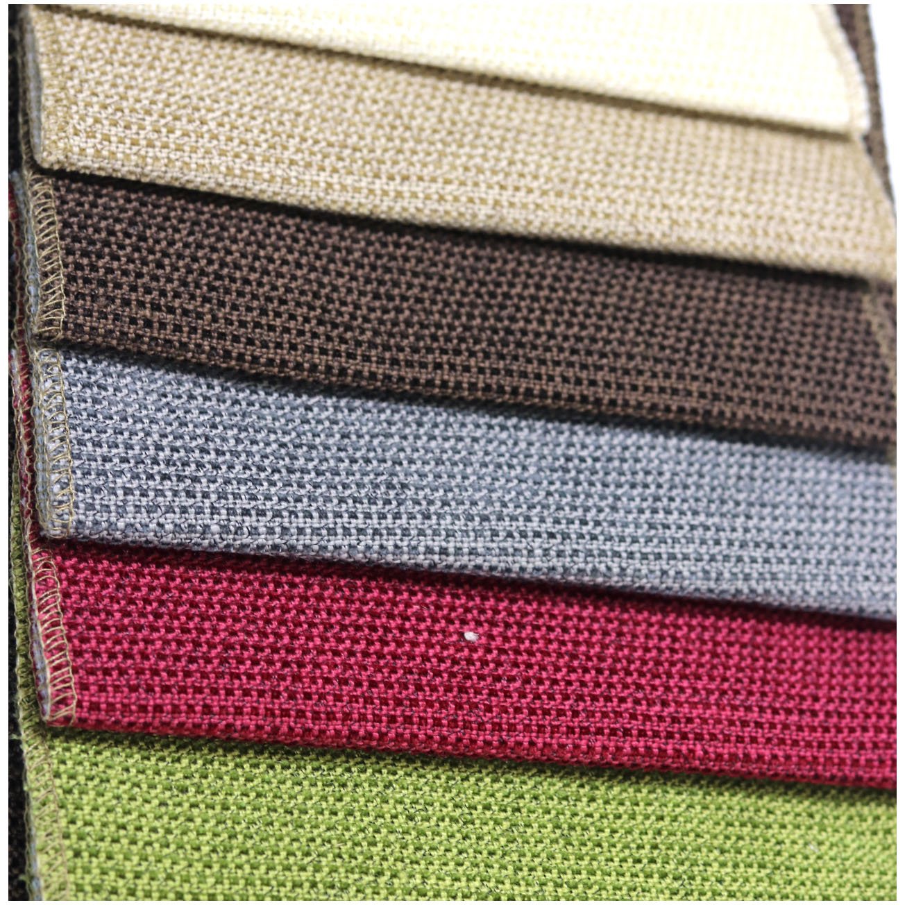 100% Polyester Flax Linen Fabric Upholstered Linen Look Furniture Upholstery Jute Sofa Fabric