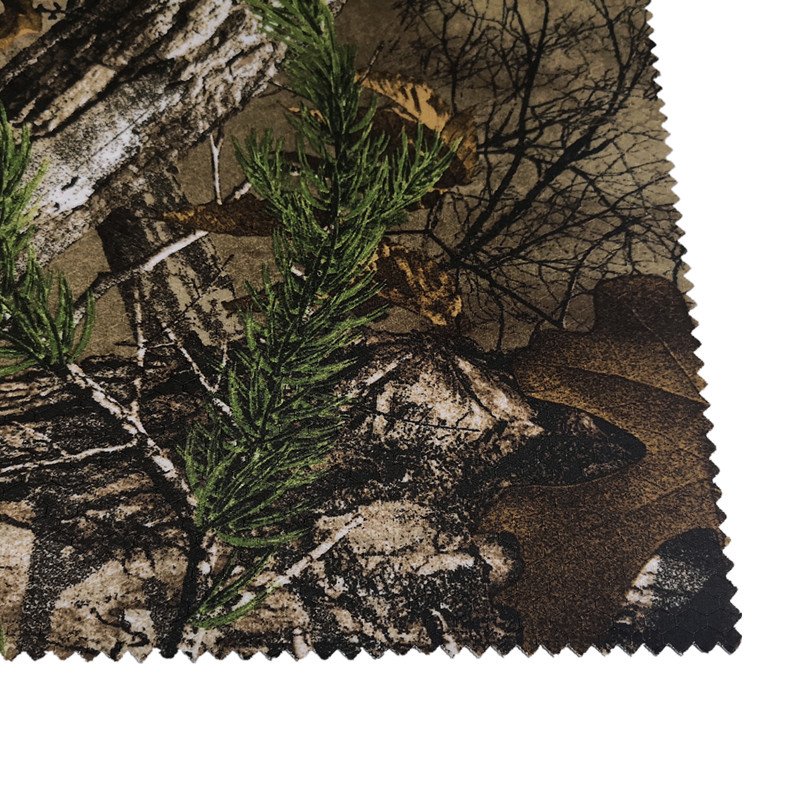 Hunting fabric,Wholesale High Quality 100%Polyester Oxford with "Real tree" printing and backside fabric for garment