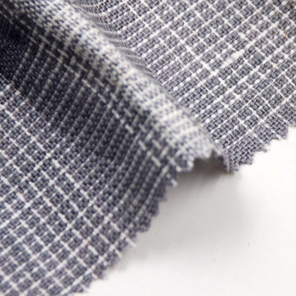 Wholesale Stone Washed French shirting 100% linen plain fabric for clothes