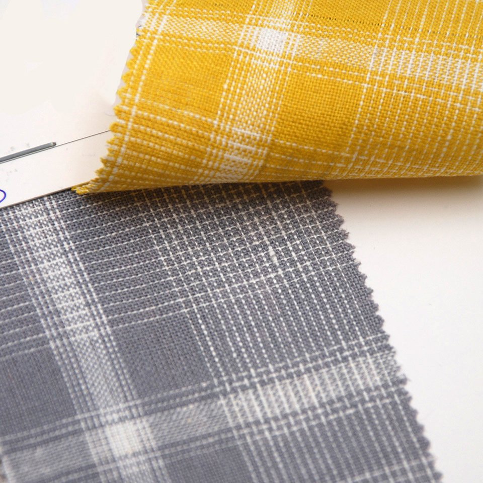 Wholesale Stone Washed French shirting 100% linen plain fabric for clothes