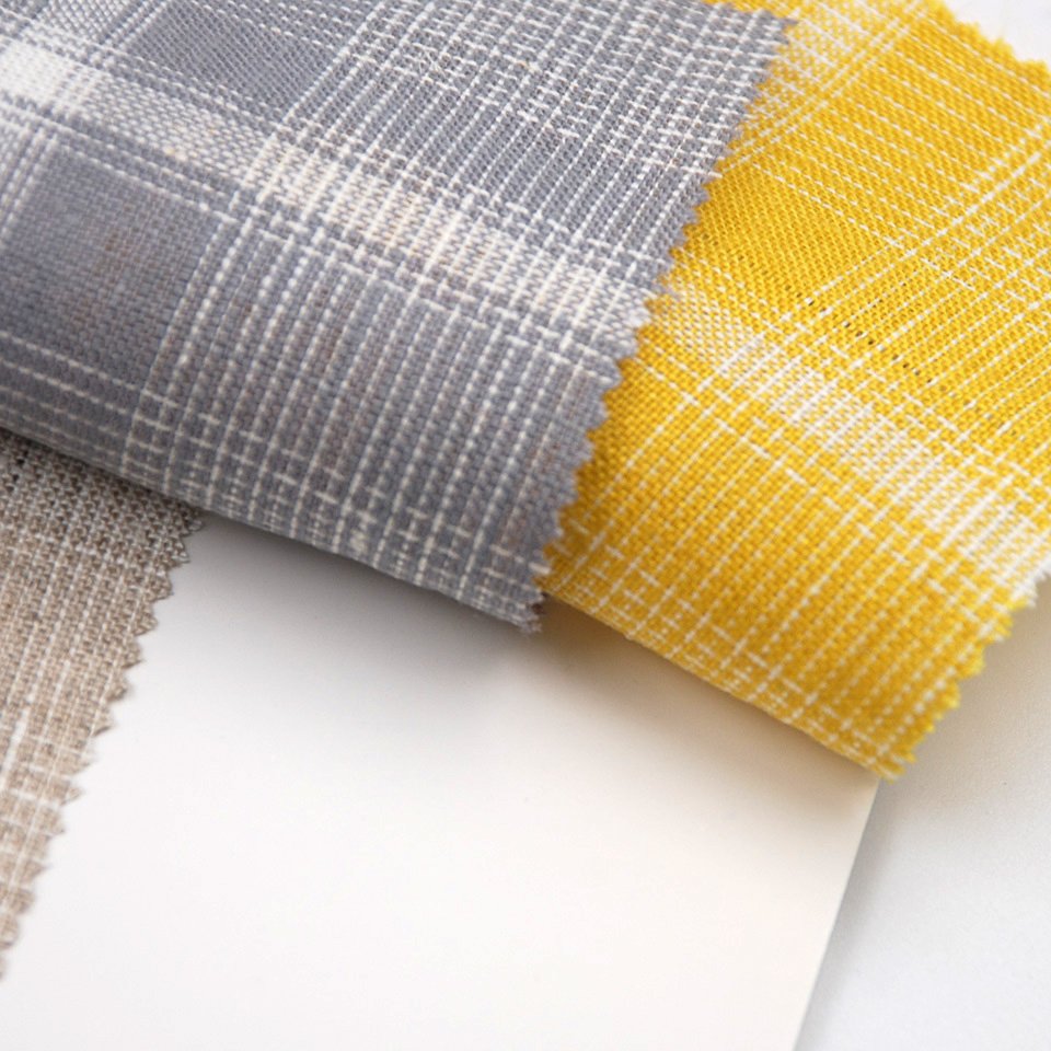 Wholesale Stone Washed French shirting 100% linen plain fabric for clothes