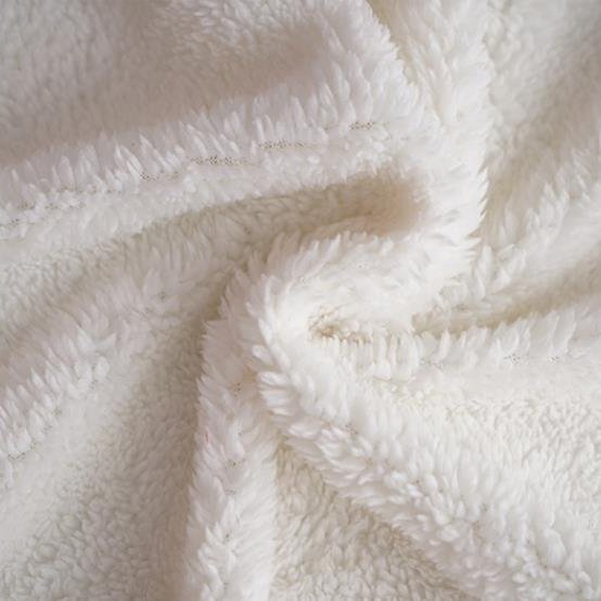 Sherpa material zhejiang suppliers cotton sherpa fleece bondedwith polar fleece for garments from Keqiao Shaoxing China