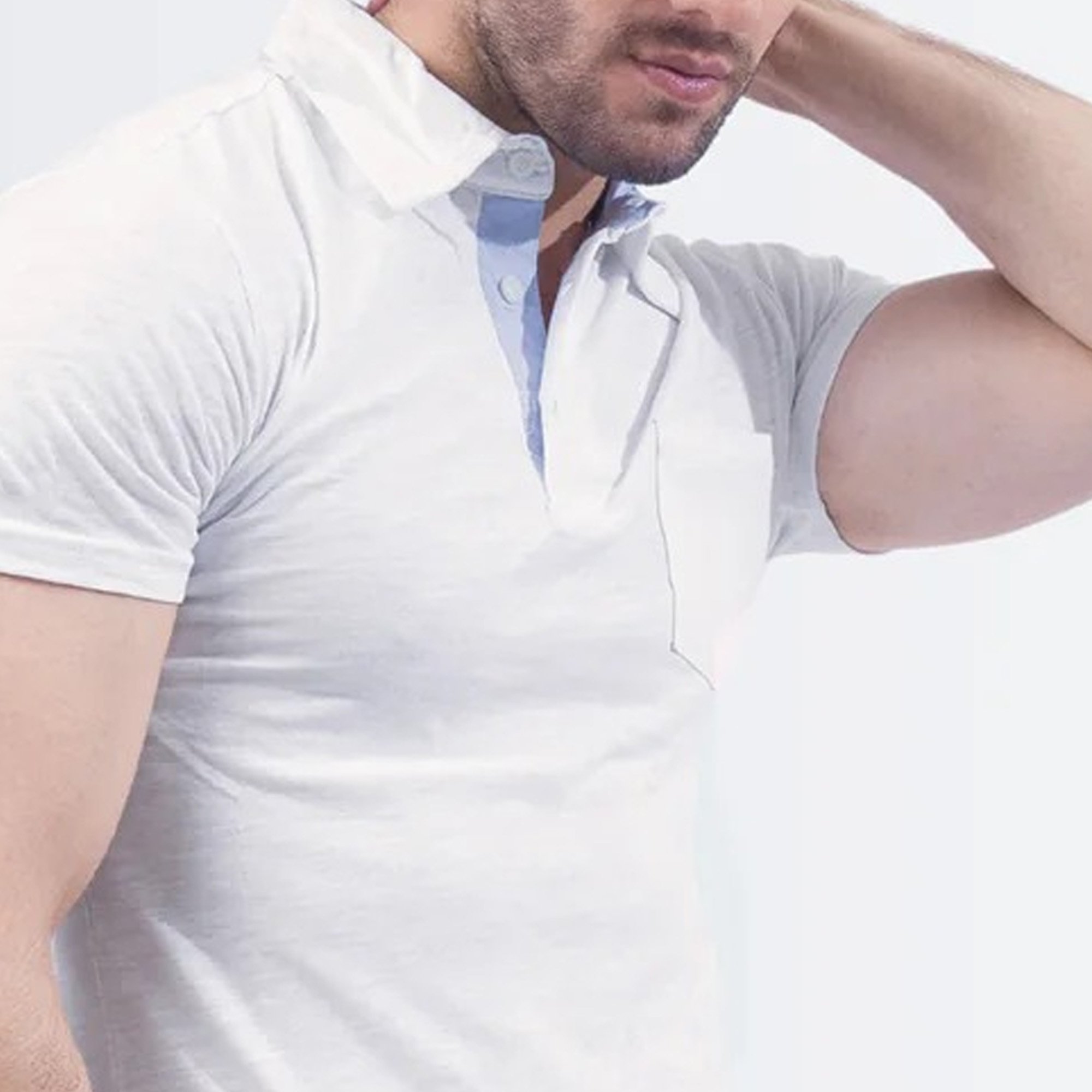 Custom Made Man's Polo Shirt Solid Color Cotton Short Sleeve Summer Casual Style Printed Knitted Fabric with Embroidery