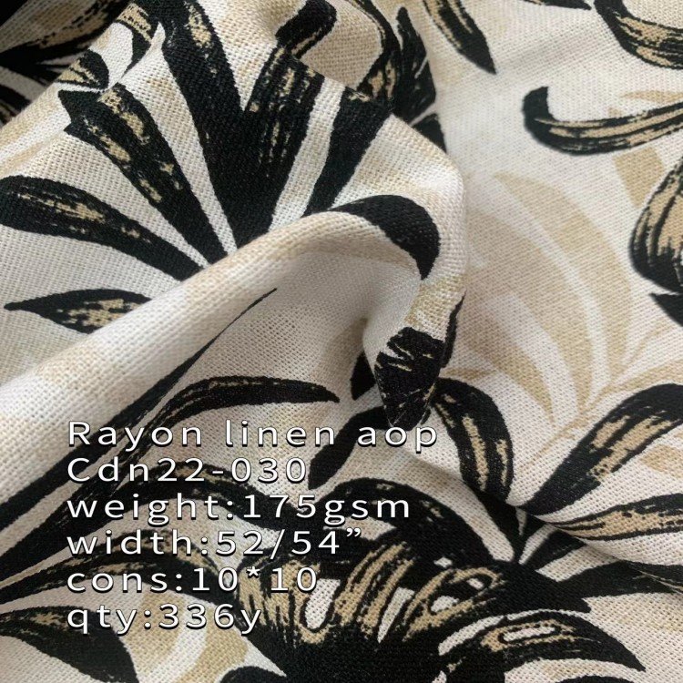 Ready to ship ,Sales of fashion, comfortable, leisure, environmental protection, rayon linen fabrics spot straight hair