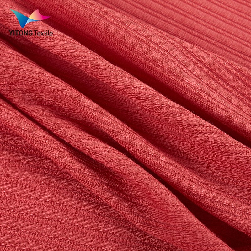 High Quality 180 gsm Bamboo Fiber Fabric 73% Bamboo 20% Cotton 7% Spandex Fabric for Pyjamas Clothing
