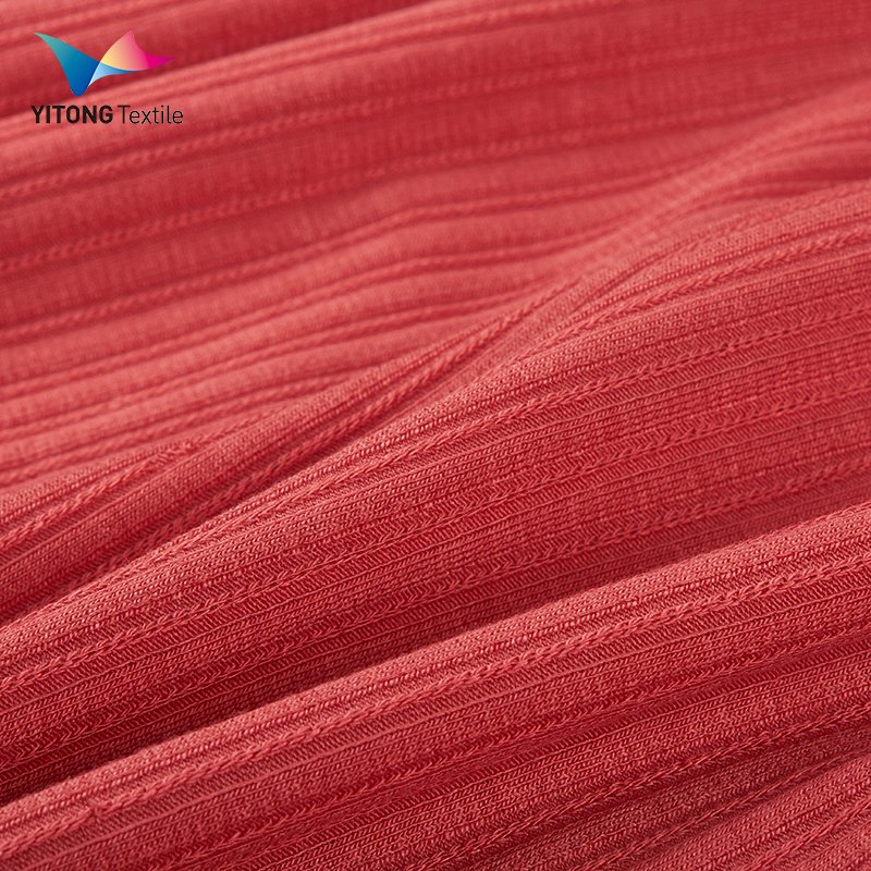 High Quality 180 gsm Bamboo Fiber Fabric 73% Bamboo 20% Cotton 7% Spandex Fabric for Pyjamas Clothing