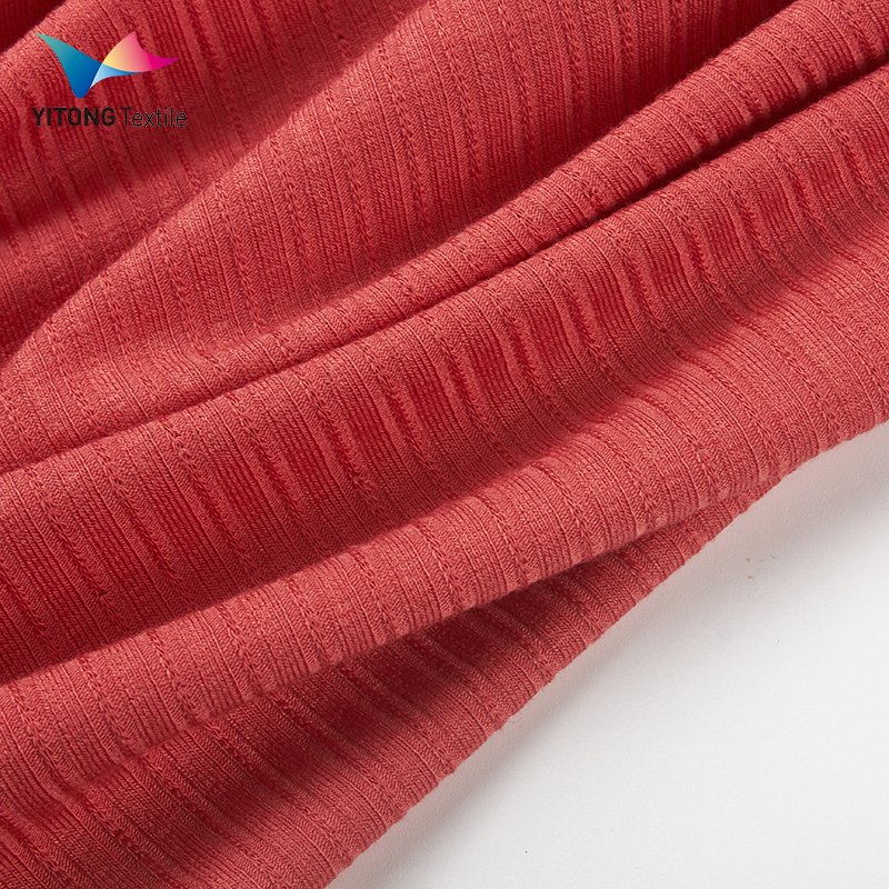High Quality 180 gsm Bamboo Fiber Fabric 73% Bamboo 20% Cotton 7% Spandex Fabric for Pyjamas Clothing