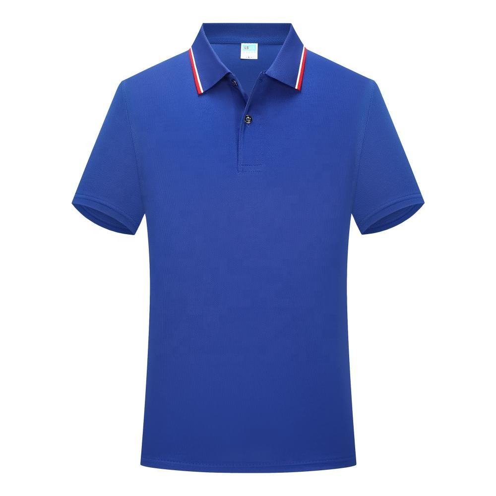 Custom Polo Shirts High Quality Casual Pullover Knitted Polo Golf Polo T-shirt for Men Cotton Fabric Printing fast turnaround