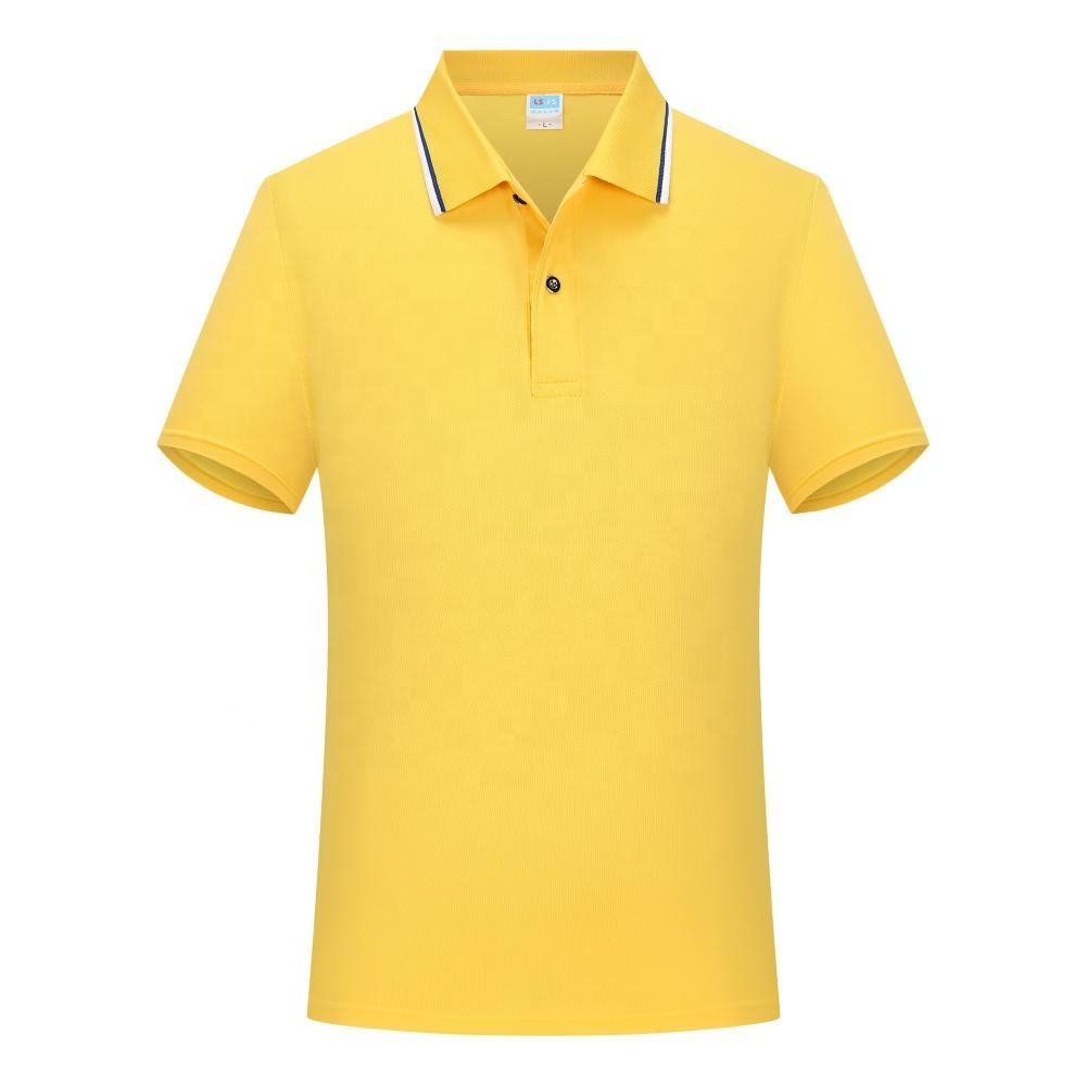 Custom Polo Shirts High Quality Casual Pullover Knitted Polo Golf Polo T-shirt for Men Cotton Fabric Printing fast turnaround