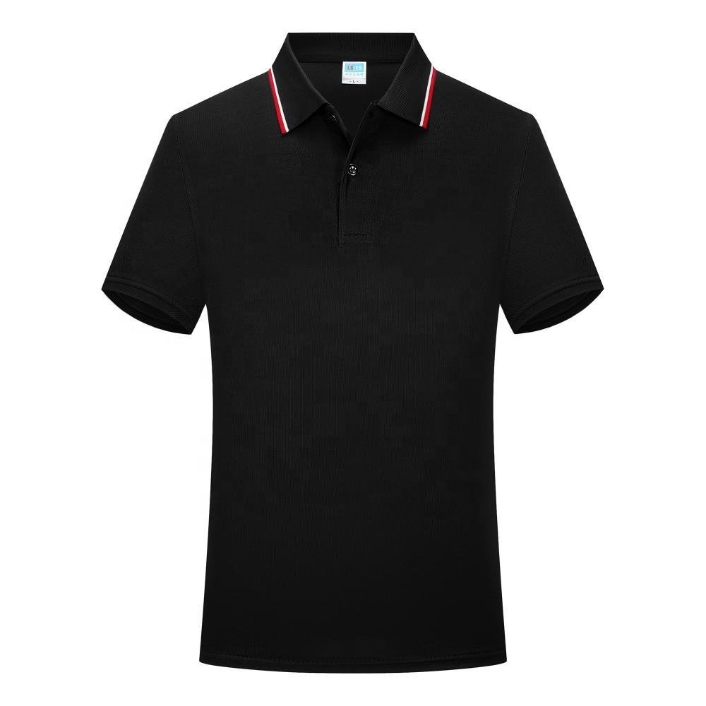 Custom Polo Shirts High Quality Casual Pullover Knitted Polo Golf Polo T-shirt for Men Cotton Fabric Printing fast turnaround