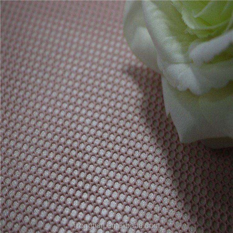 100% polyester stiff hard warp mesh net fabric for cap hat chapeau