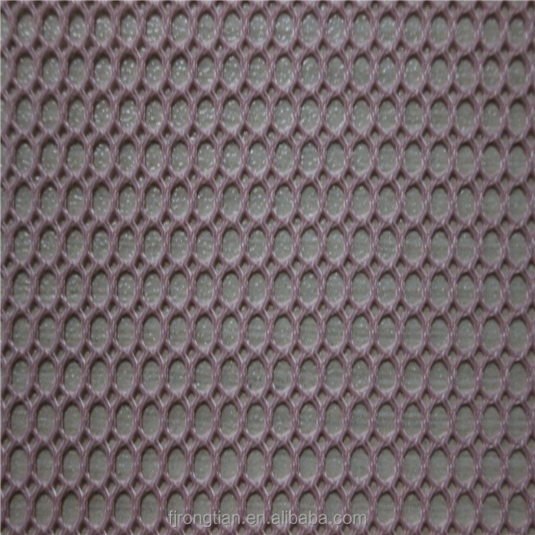 100% polyester stiff hard warp mesh net fabric for cap hat chapeau