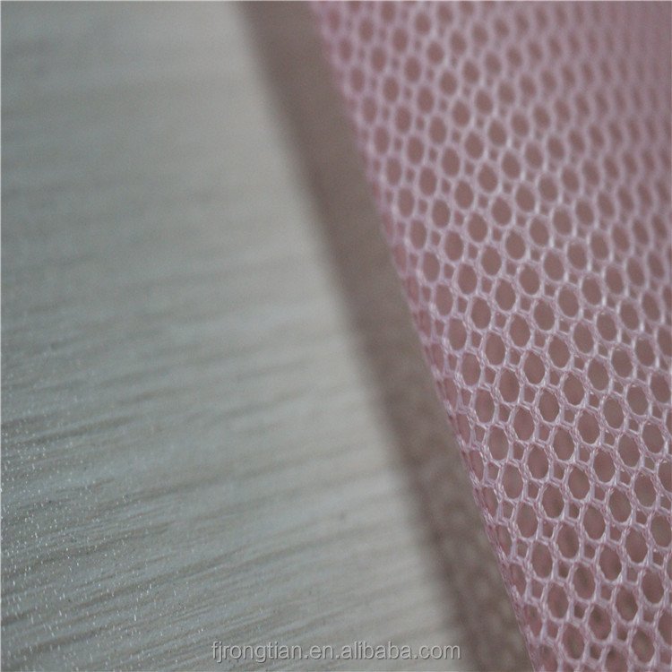 100% polyester stiff hard warp mesh net fabric for cap hat chapeau