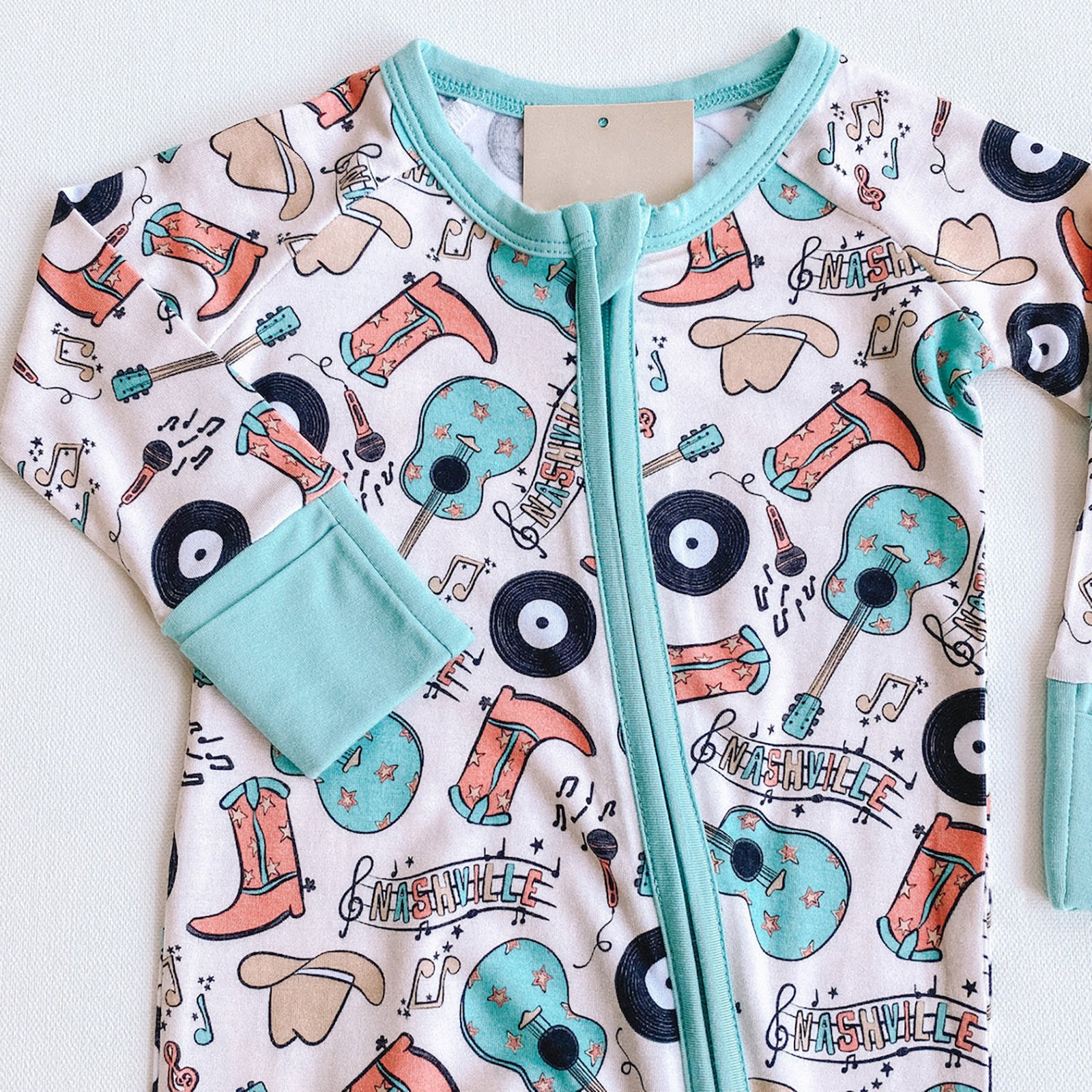 Children bambo Spring infant print pajamas newborn bodysuit clothes baby boy bamboo romper