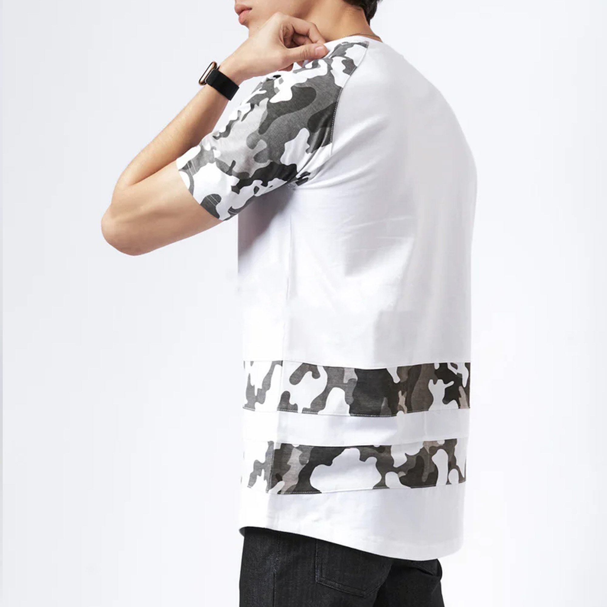 High Quality Cotton Fitness Gym T-Shirt Wholesale Custom Double Panel Short Sleeve Solid Jersey Blank T-Shirt Men Plain Design