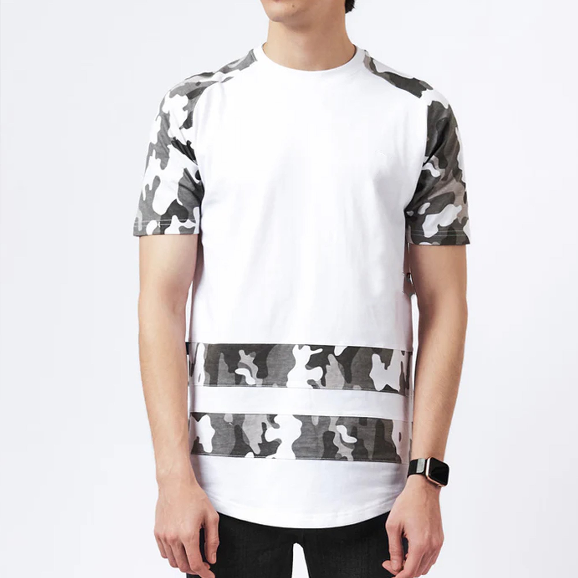 High Quality Cotton Fitness Gym T-Shirt Wholesale Custom Double Panel Short Sleeve Solid Jersey Blank T-Shirt Men Plain Design