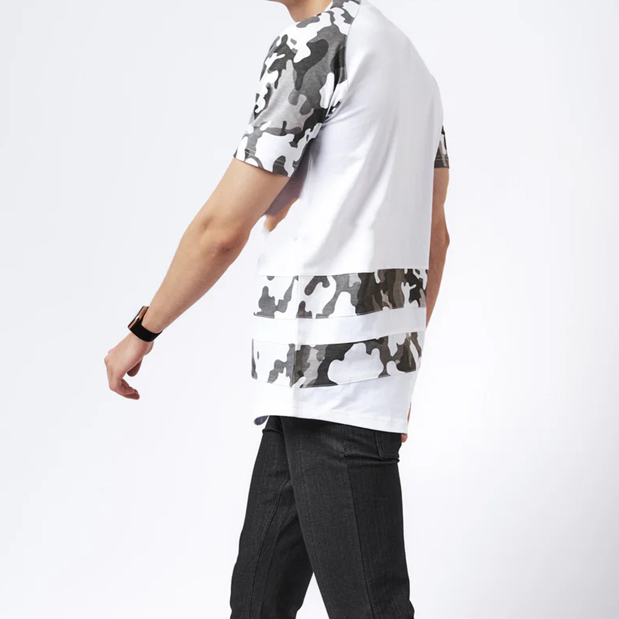 High Quality Cotton Fitness Gym T-Shirt Wholesale Custom Double Panel Short Sleeve Solid Jersey Blank T-Shirt Men Plain Design
