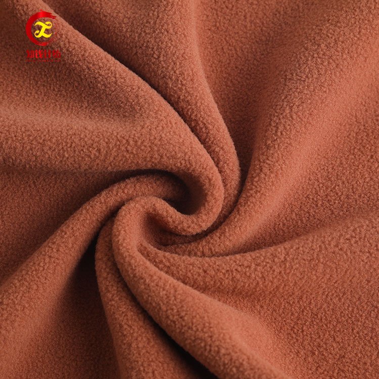 280gsm custom wholesale double sides brushed polar fleece fabric