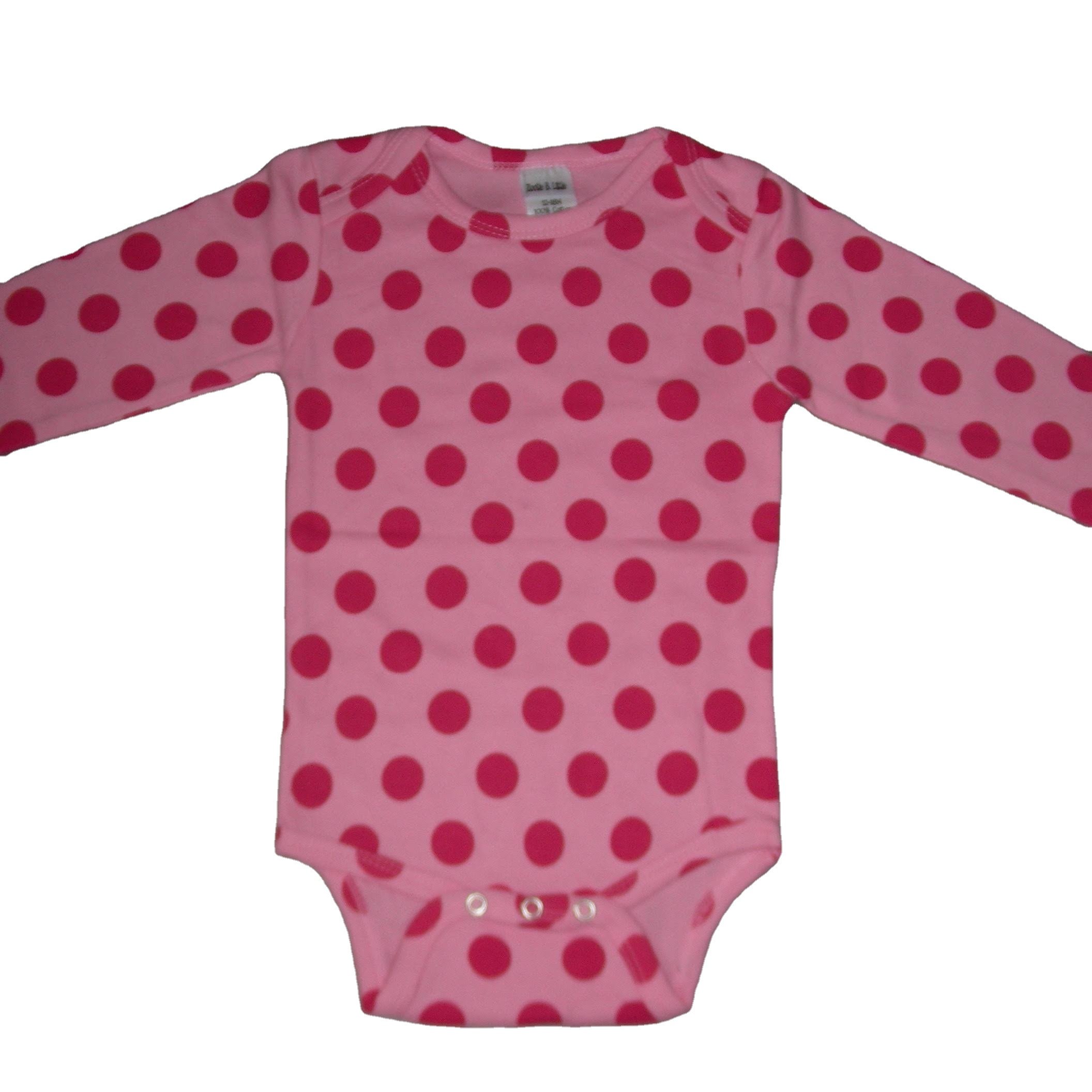Wholesale Baby Rompers Solid Pattern Short Sleeve Onesie Bodysuit for Boys and Girls