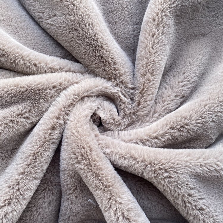 20mm 40mm 100% polyester pv plush soft toy faux fur fabric