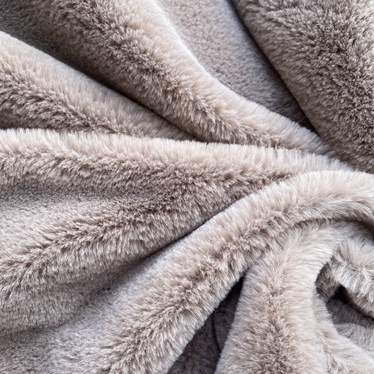 20mm 40mm 100% polyester pv plush soft toy faux fur fabric