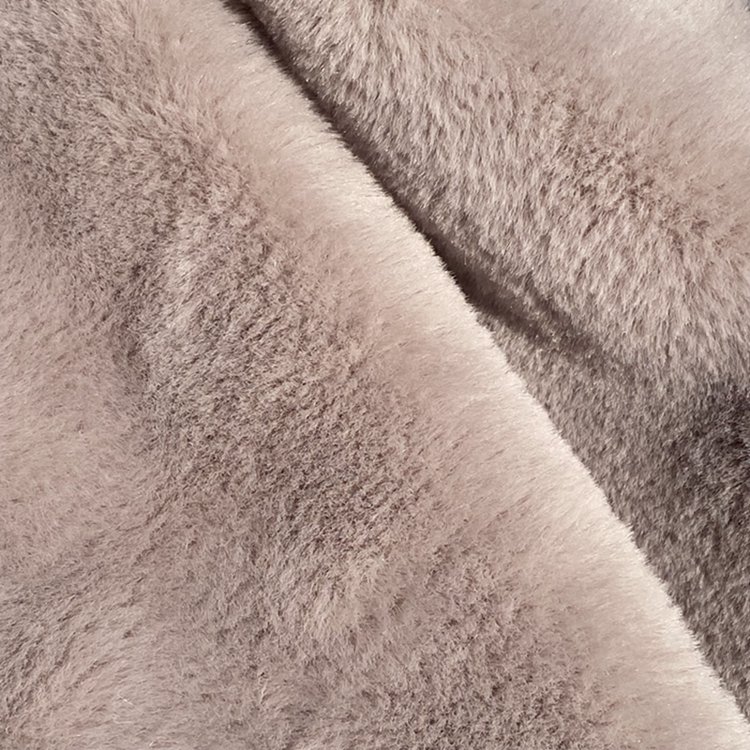 20mm 40mm 100% polyester pv plush soft toy faux fur fabric