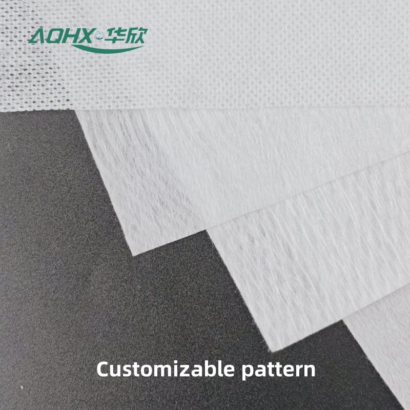 Weakly acidic, breathable, highly absorbent, biodegradable 100% PLA spunlace non-woven fabric