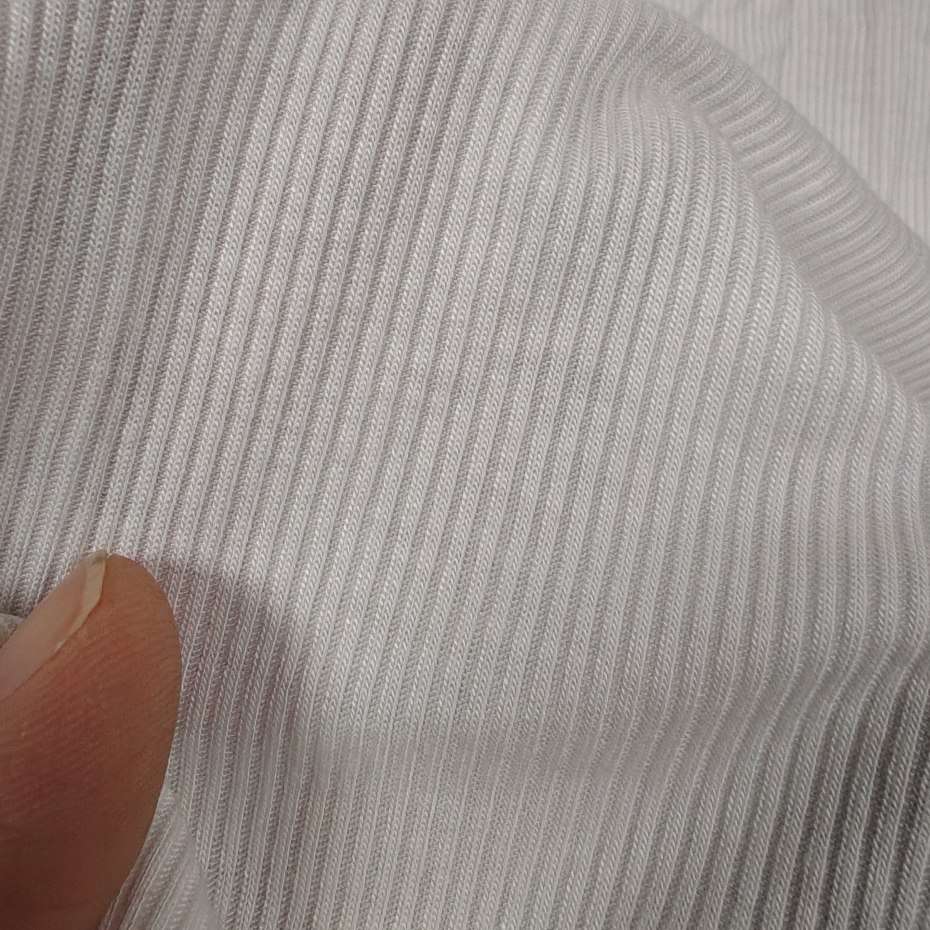 BEIYING 210GSM BAMBOO SUPER SOFT AND SMOOTH RIB 2*2 FABRIC FOR WOMEN PAJAMAS FABRIC,VEST FABRIC