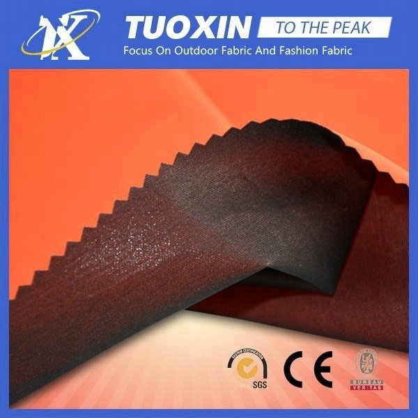 Waterproof Breathable Windproof TPU Imitated Oeko-tex Softshell Fabric