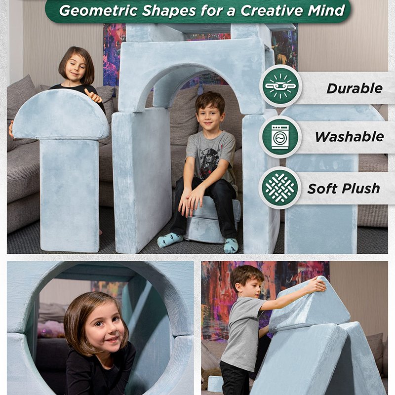Montessori Early Education Parent-Child Playroom Sofa Couch For Kids Modular Kids Play Couch