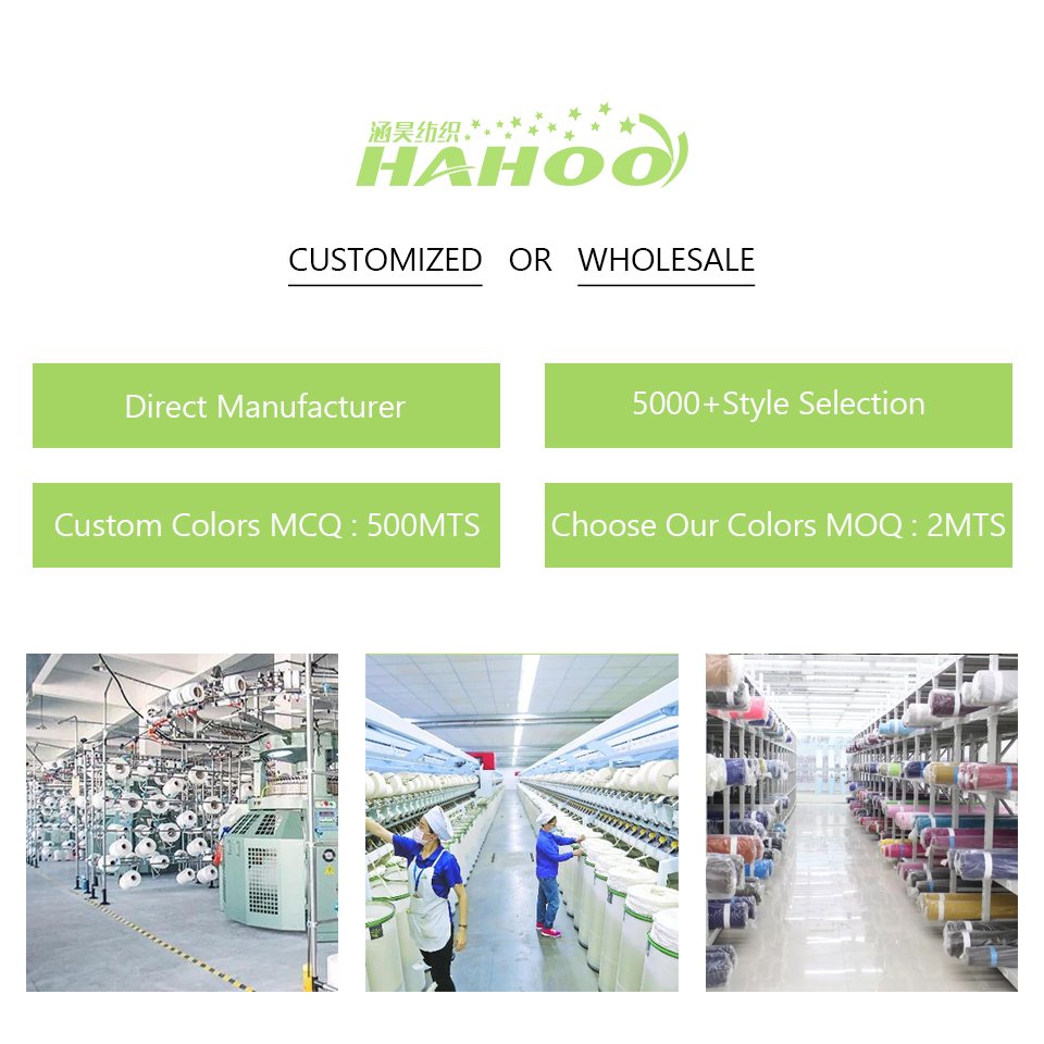 China Factory 200gsm Brushed 90% Polyester High Elastic Milk Fiber Jersey Knitted Spandex Fabric