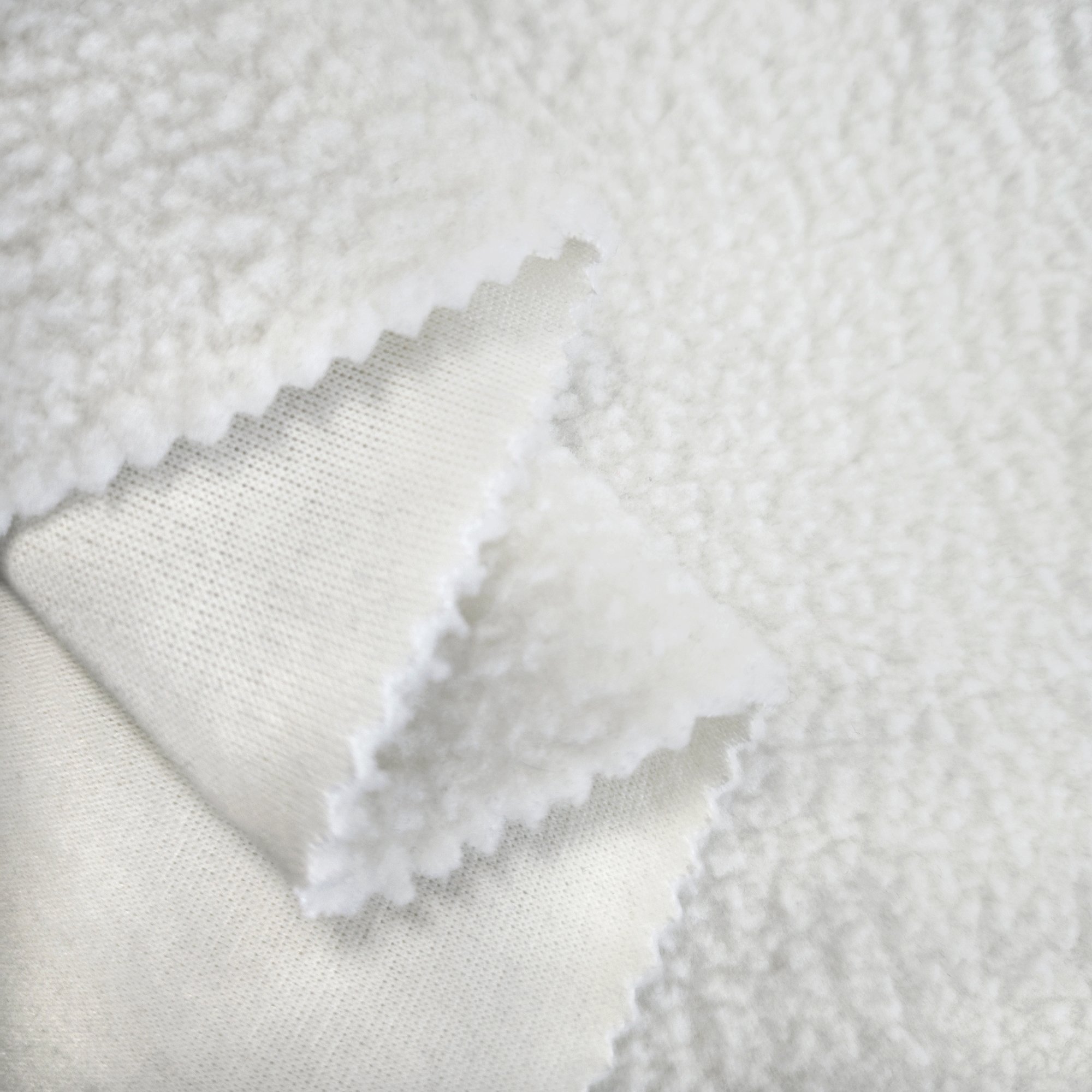 Custom High Quality Moisture-Absorbent Flame Retardant 100% Polyester One Side Polar Fleece Fabric For Coats