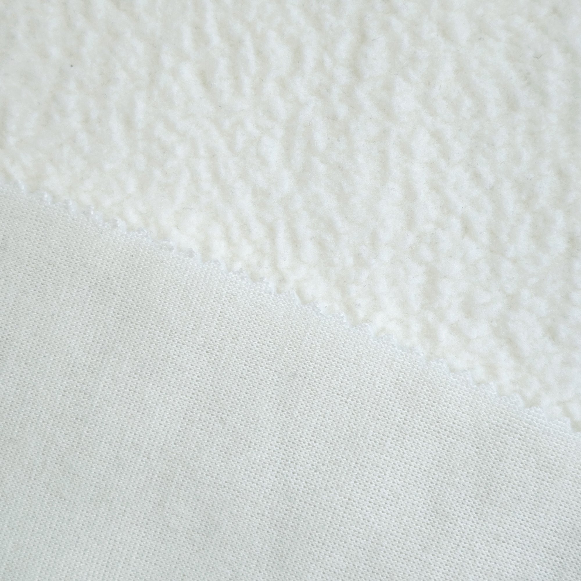 Custom High Quality Moisture-Absorbent Flame Retardant 100% Polyester One Side Polar Fleece Fabric For Coats