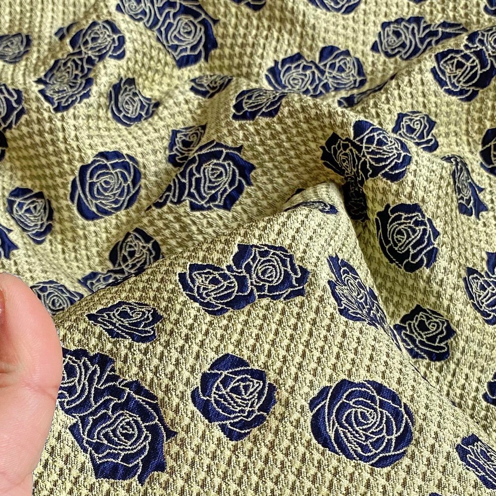 2021 new design china fabric suppliers 100% polyester fabric high quality jacquard brocade fabric for garments clothing