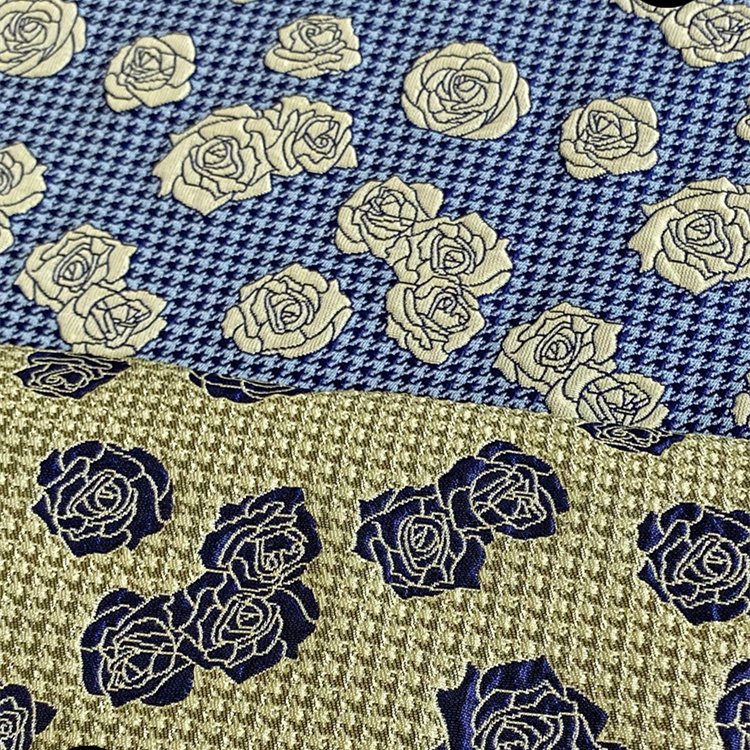 2021 new design china fabric suppliers 100% polyester fabric high quality jacquard brocade fabric for garments clothing