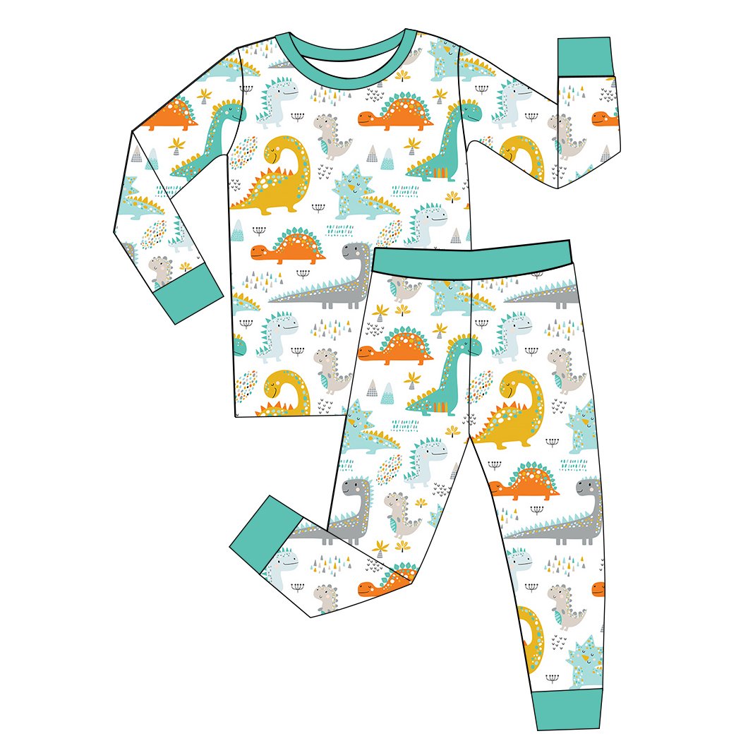 Custom Bamboo Fiber Jumpsuit Kids Cartoon Zipper Pajamas Cloud Pattern Long Sleeves Baby Girl Costume Romper