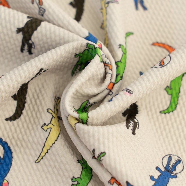 2024 New Custom Bullet fabric digital printed knit stretch fabric for bow head band
