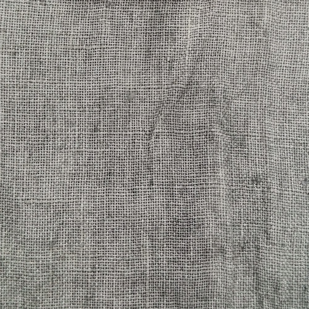 2024 Crinkle tie-dyed spring linen blend yarn fabric 30%Viscose 40%Linen30%Cotton