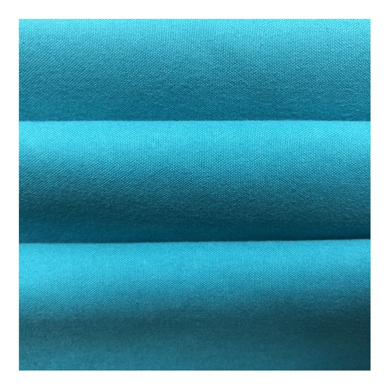 solid color dyed polyester fabric double brushed poly fabric microfiber fabric
