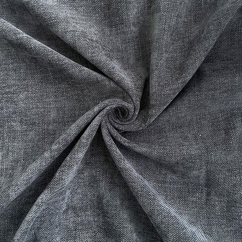 Wholesale Imitation Linen Home Textile Fabric 100% Polyester Heavy Woven Upholstery Fabric